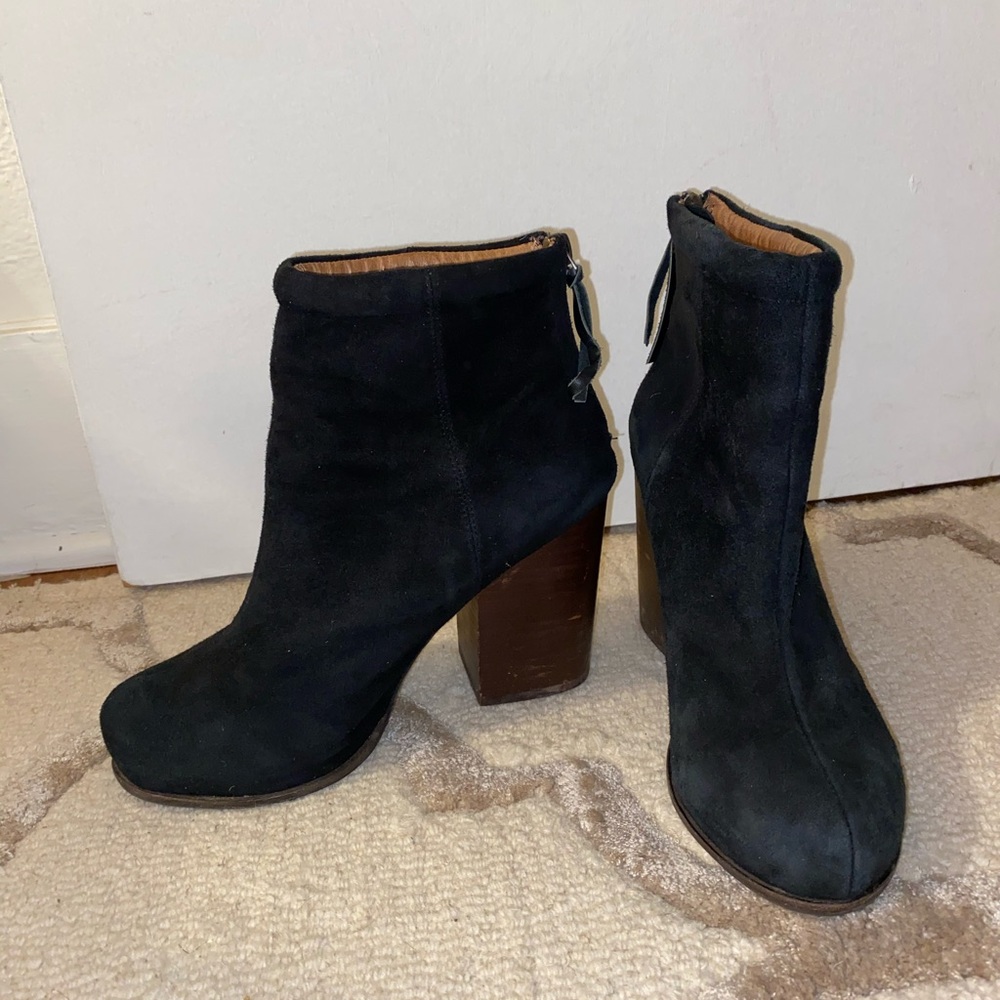 Jeffrey Campbell Rumble Boots Black Suede